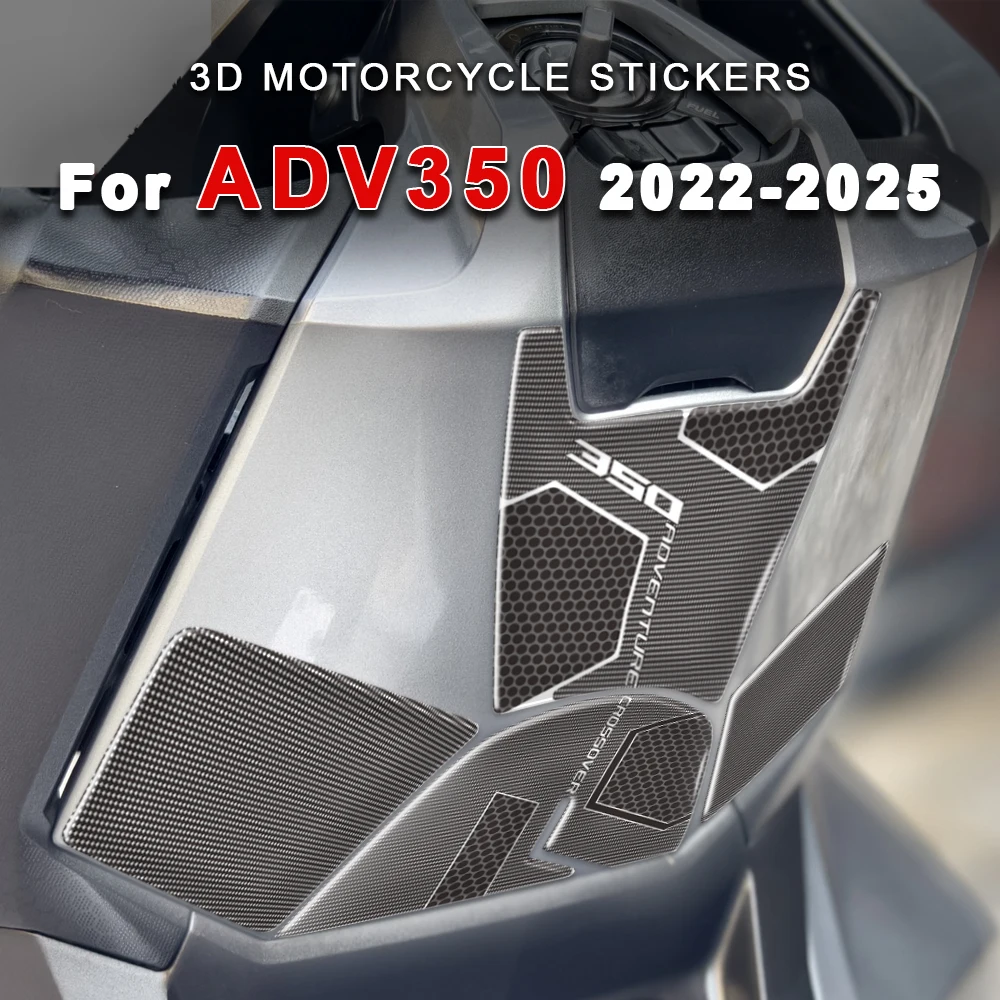 

Anti-scratch Motorcycle Protective Stickers 3D Epoxy Resin Body Decals Accessories For Honda ADV350 ADV 350 2022 2023 2024 2025