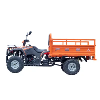 300cc 1.5m 1.8m Farm ATV with Manual Shaft Drive Trailer 4X4 UTV for Agriculture 250cc Displacement Available for Sale