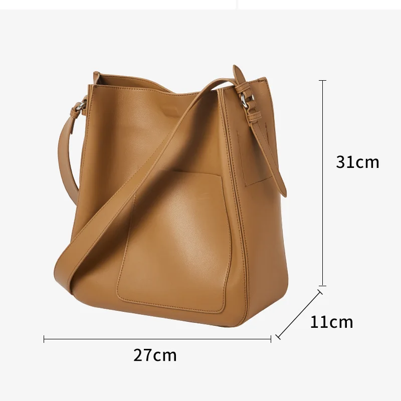 UKF Luxury Designer Bag Handbags Trendy One-Shoulder Messenger Bags for Women Female Large Capacity Bucket Crossbody Bag сумка