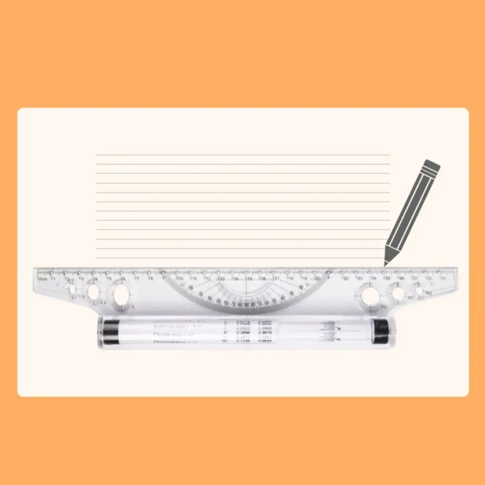 Рисунок 2 - Прозрачная математическая линейка для рисования