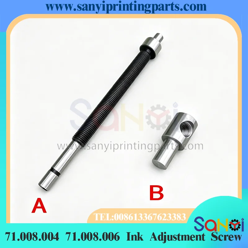71.008.004 71.008.006 Ink Adjustment Screw for Offset Printing Press Compatible CD102 Replacement Part