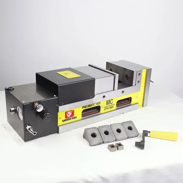 CPV-200V High precision pneumatic machine vice  for self centering workholding system