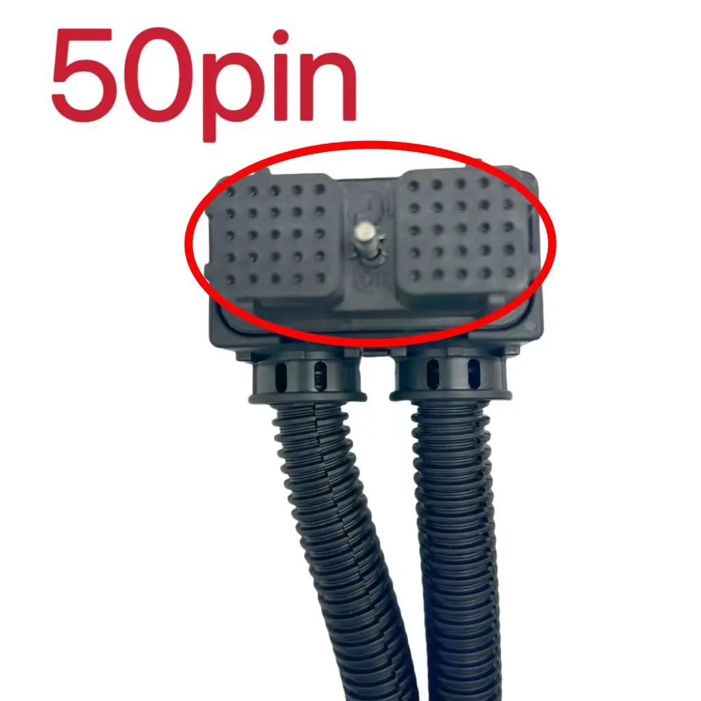 50pin 60pin 4pin Applicable to Cummins engine ECU P4963807 connector