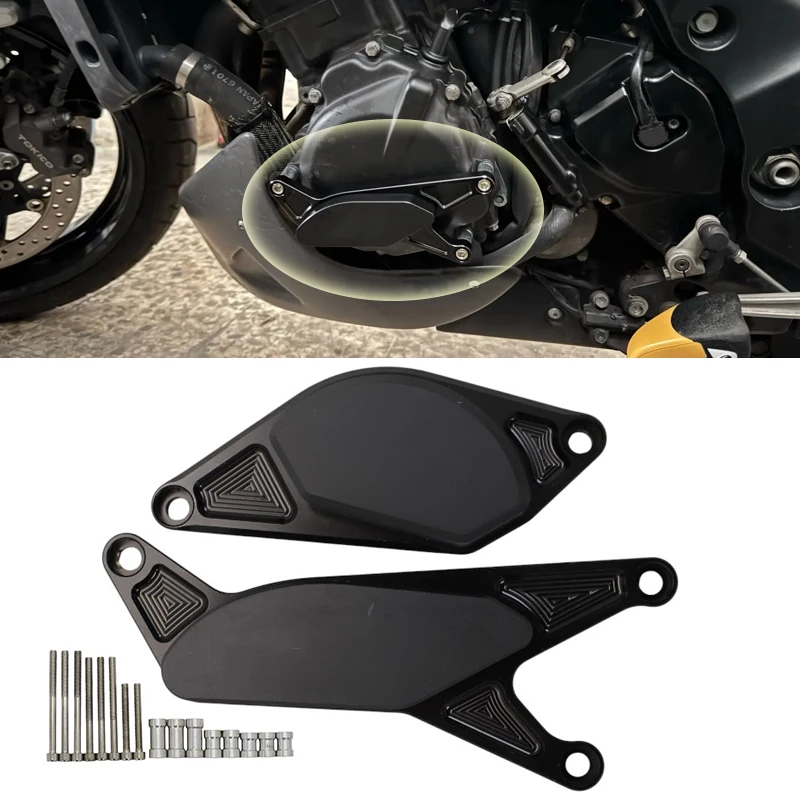

Для Suzuki GSR750 GSR600 GSR400 GSR 400 600 750 слайдер рамы мотоцикла Crash Pad чехол статора двигателя Saver Cover