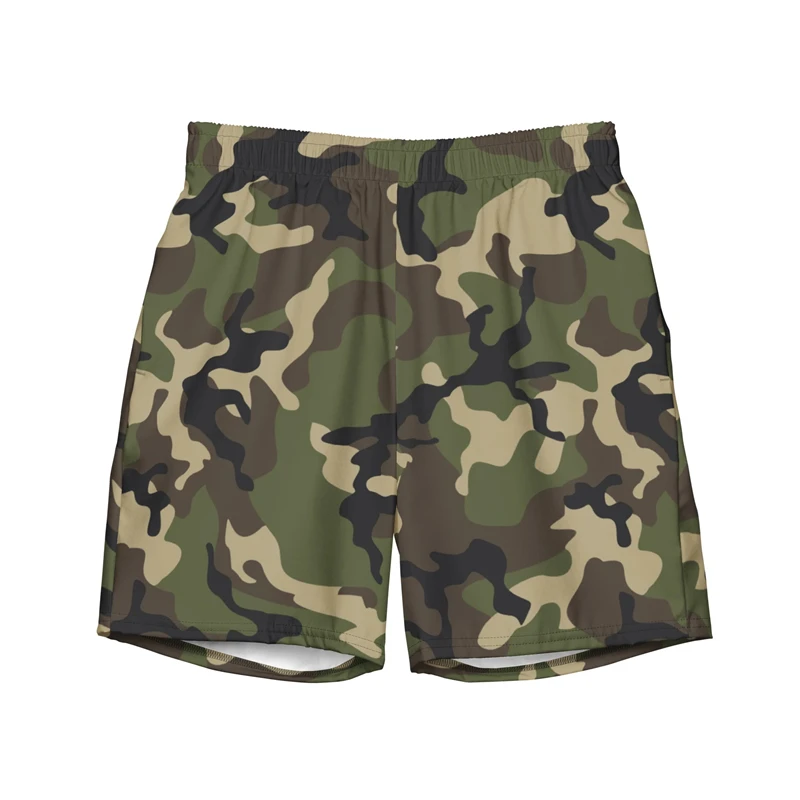 Camouflage 3D-Druck Sport Schnelltrocknende Hosen für Männer und Frauen Outdoor Street Casual Loose Fit Fitness Strand Meer Mode Shorts Sommer – Detail 6