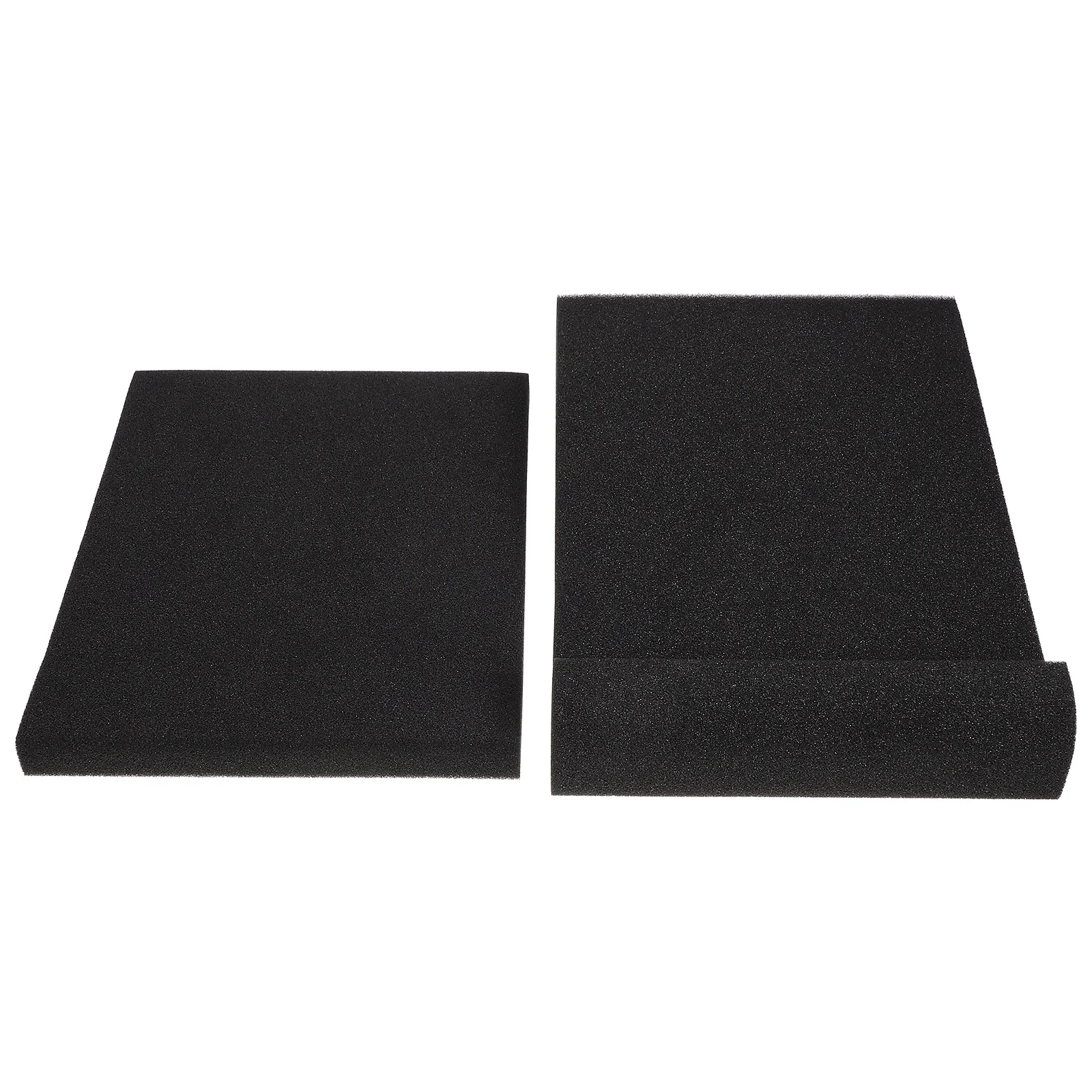 

2Pcs Speaker Sponge Soundproof Mats High-Class Supple Material Monitor Subwoofer Loudspeaker Isolation Pads Sound Isolation Pads
