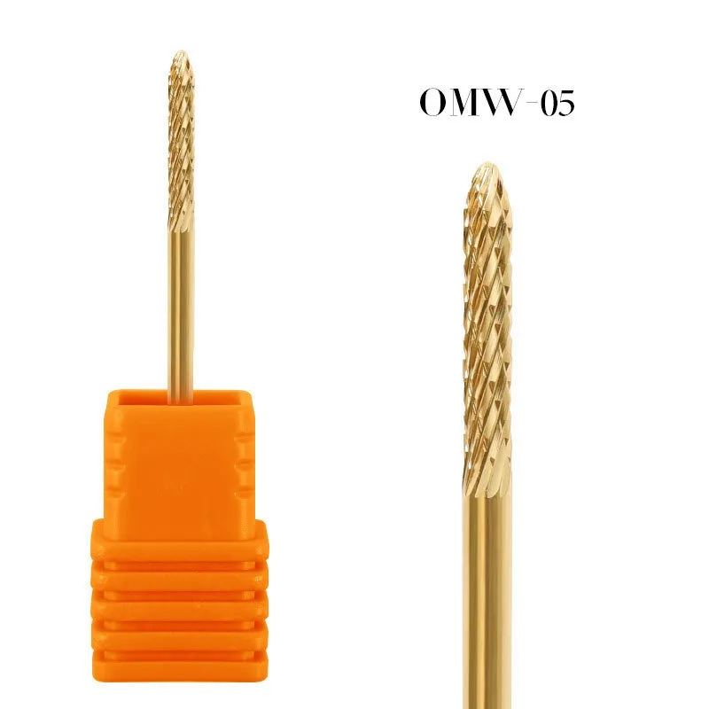 Professional Alloy Nail Drill Bits Efficient Gel Polish Removal Tool Ideal for Pre-Manicure Treatment Dead Skin Cleaning Two-Way