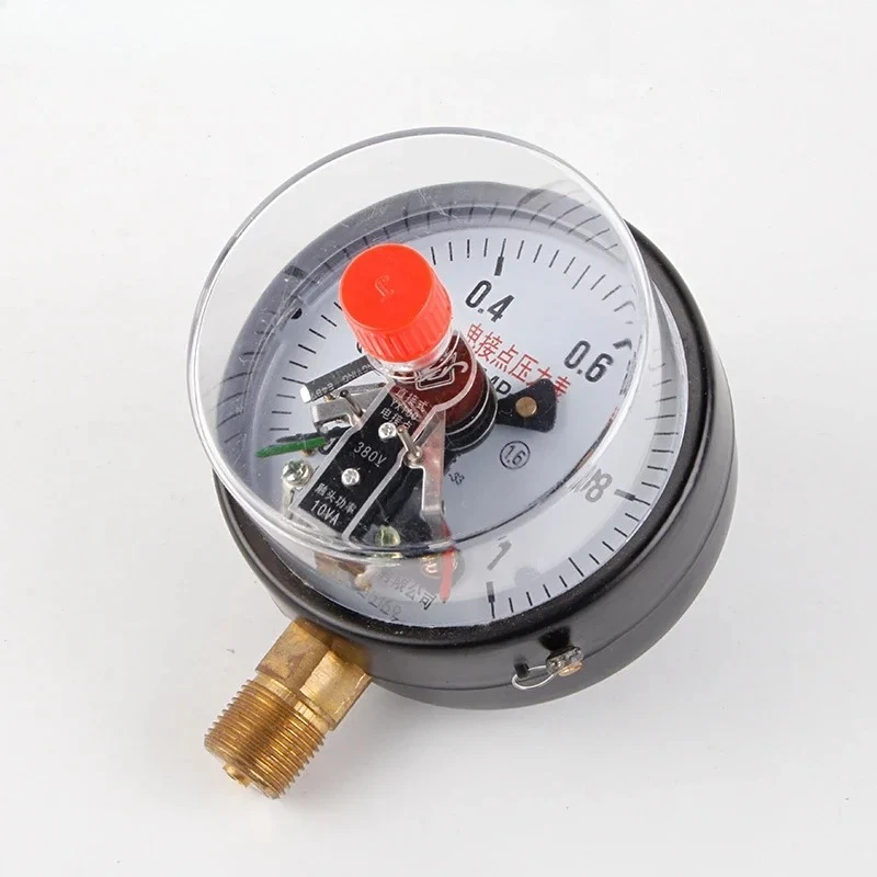 

Electric contact pressure gauge YXC100 magnetic assisted pressure vacuum gauge control water pressure switch 0-0.1/1.6MPa