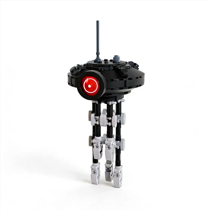 301개 구성 가능한 시커 드로이드 MOC 맞춤형 모듈식 빌딩 블록 브릭 모델 인기 교육용 DIY 소년 축제 장난감 선물