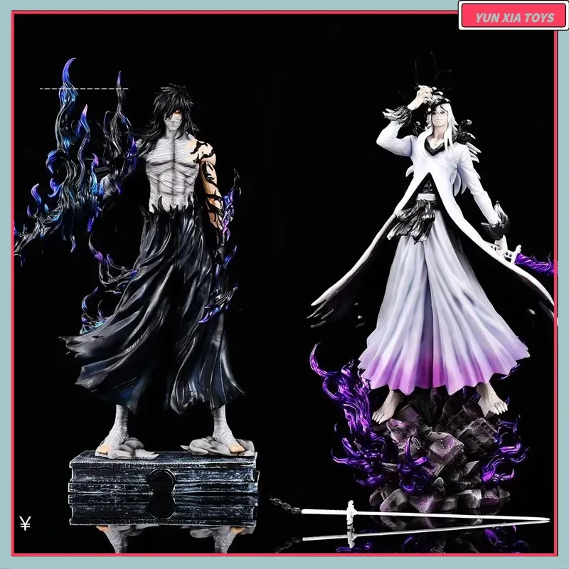

31 см Bleach Kurosaki Ichigo две формы, большая аниме-фигурка, модель статуи, коллекция для мальчиков, украшение для рабочего стола, орнамент, игрушки, подарки