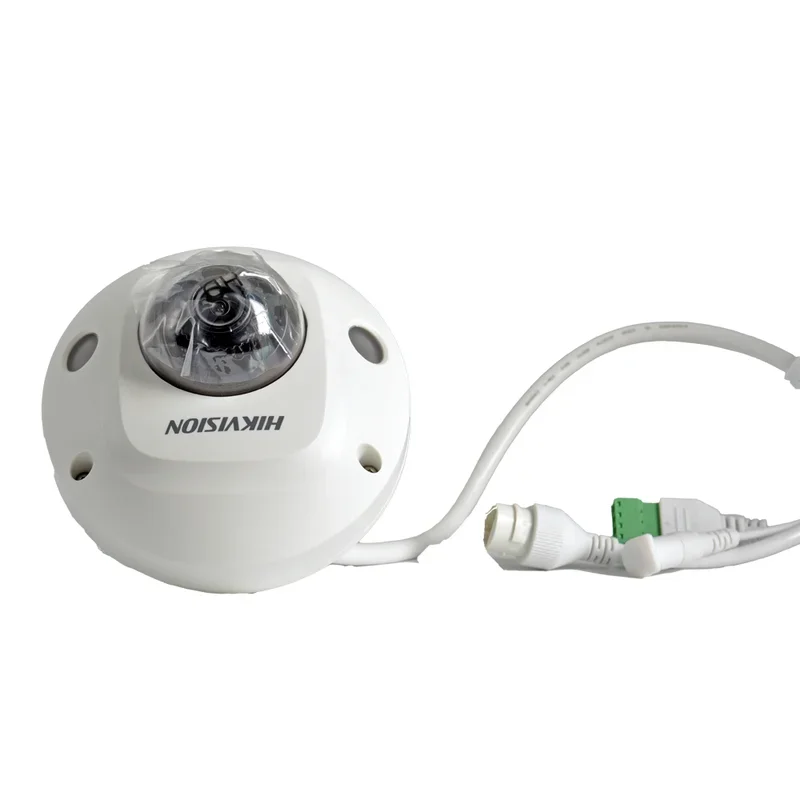 Original Hikvision 4MP H.265 IR8m POE IP Camera DS-2CD2543G2-IS Audio I/O Surveillance CCTV IP WDR IR Mini Dome Network Camera