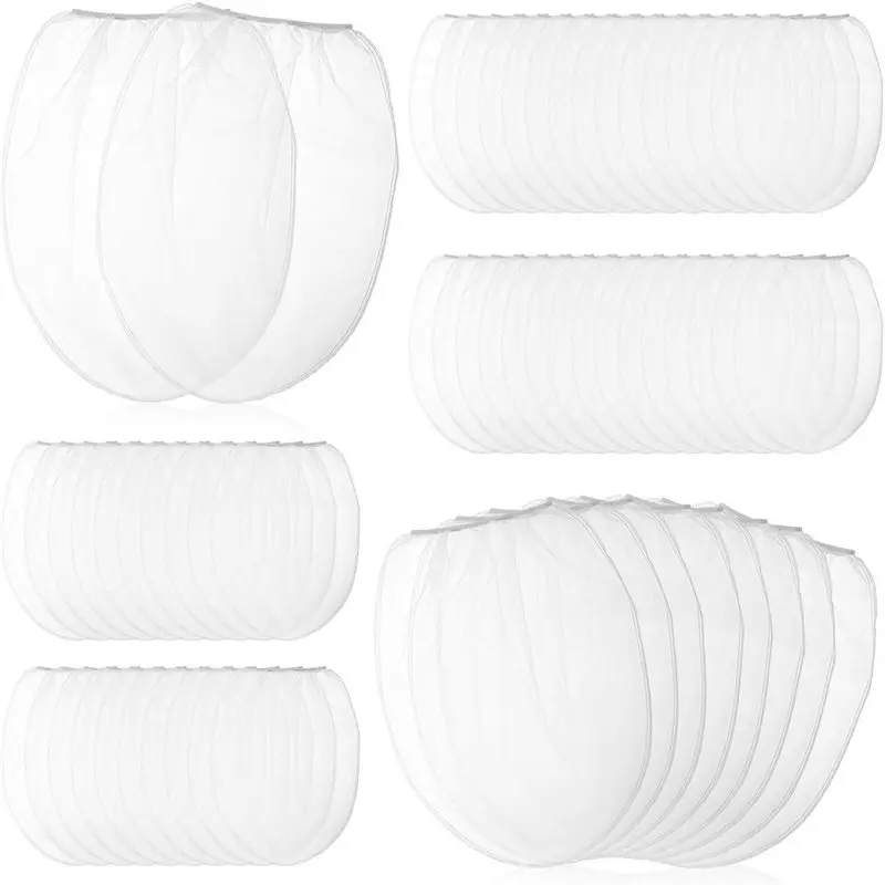 [a92p-】-60-sacchetti-filtranti-per-vernice-strumento-per-filtraggio-idroponico-sacchetto-filtrante-monouso-per-secchio-di-vernice-con-apertura-superiore-elastica