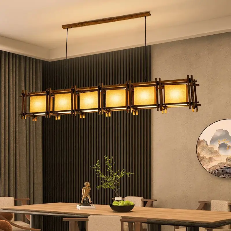 Restaurant chandelier, Chinese retro cash register bar light, homestay clothing, hot pot shop