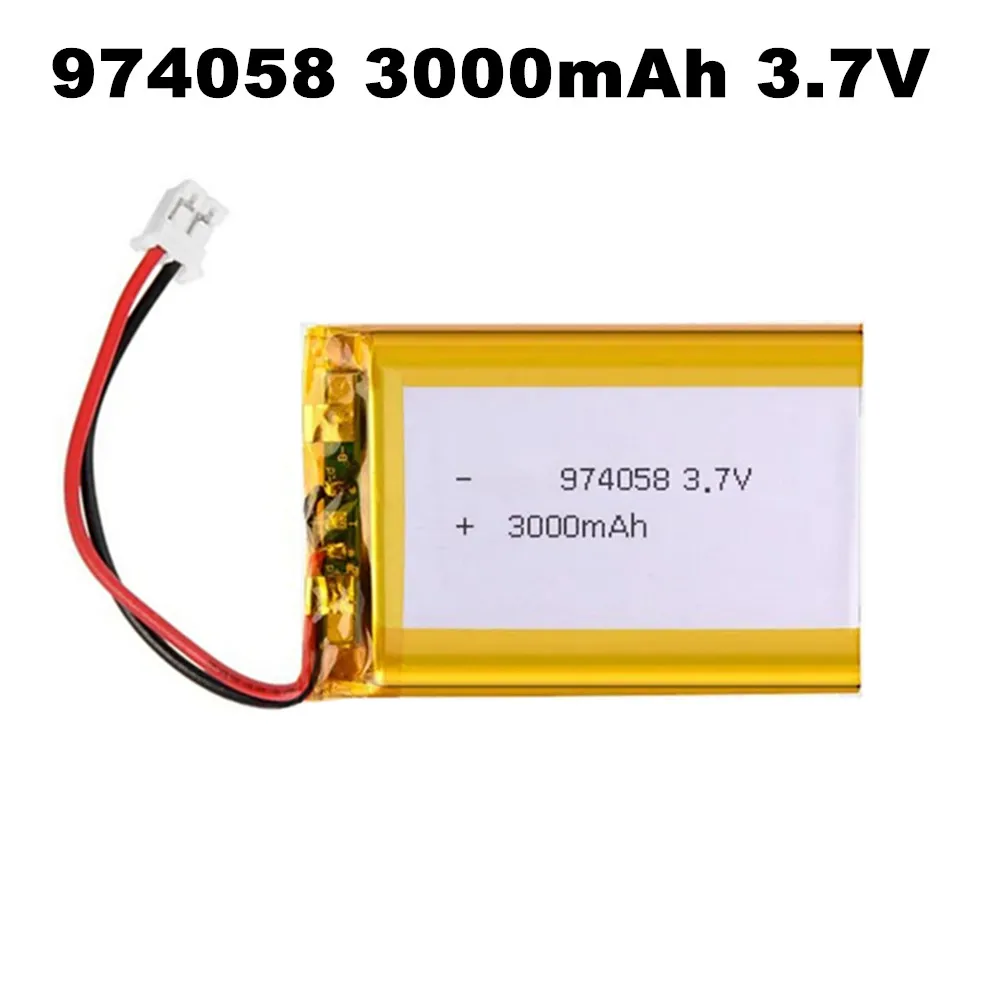 974058 3.7V 3000Mah…