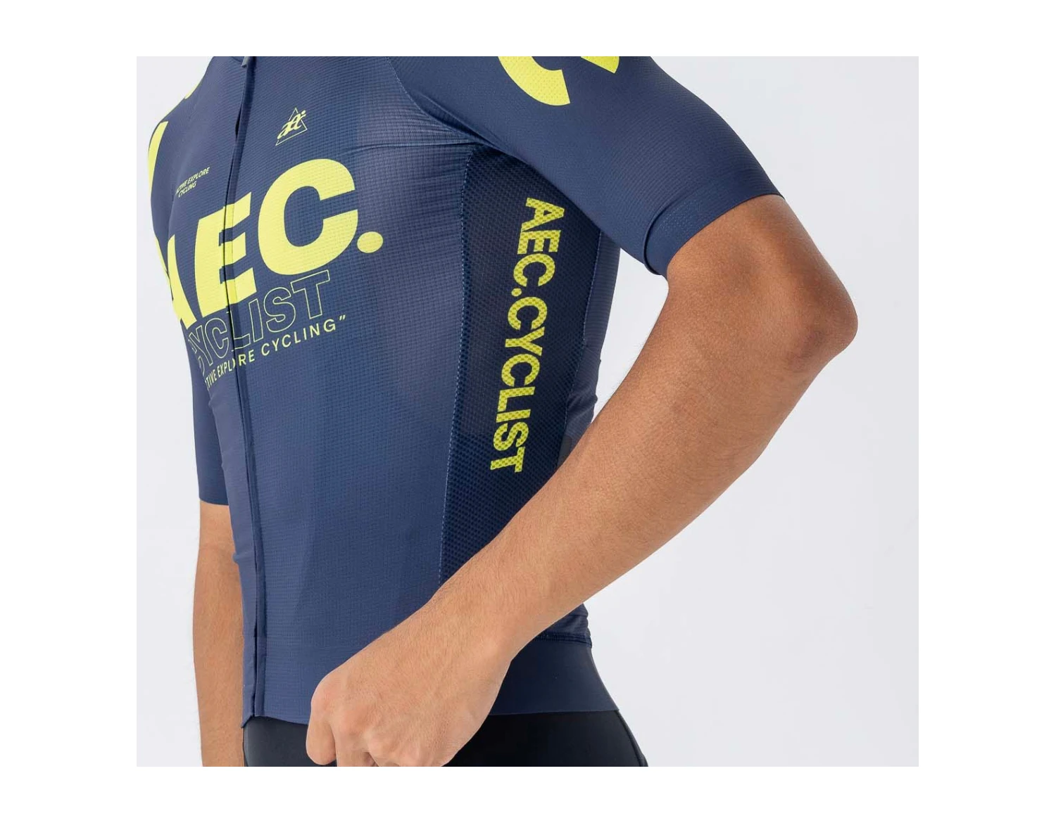 AEC Damen Langarm-Radtrikot Schnelltrocknend Herren Kurzarm-Fahrradoberteil Sommer Atmungsaktive MTB-Bekleidung FengChi Serie – Detail 5