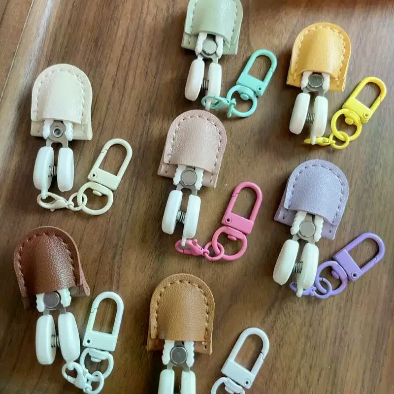 Gift Creative Art Mini Scissors Stainless Steel with Protective Cover Sewing Embroidery Scissors Perfect for Crochet