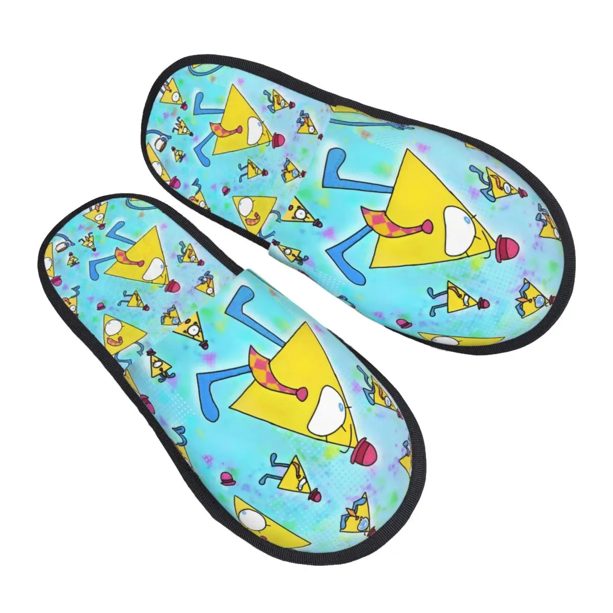 

Домашние тапочки «Пирамида Стива Гравити Фолз», уютные теплые аниме-сериалы, пушистые тапочки из пены с эффектом памяти, домашняя уличная обувь