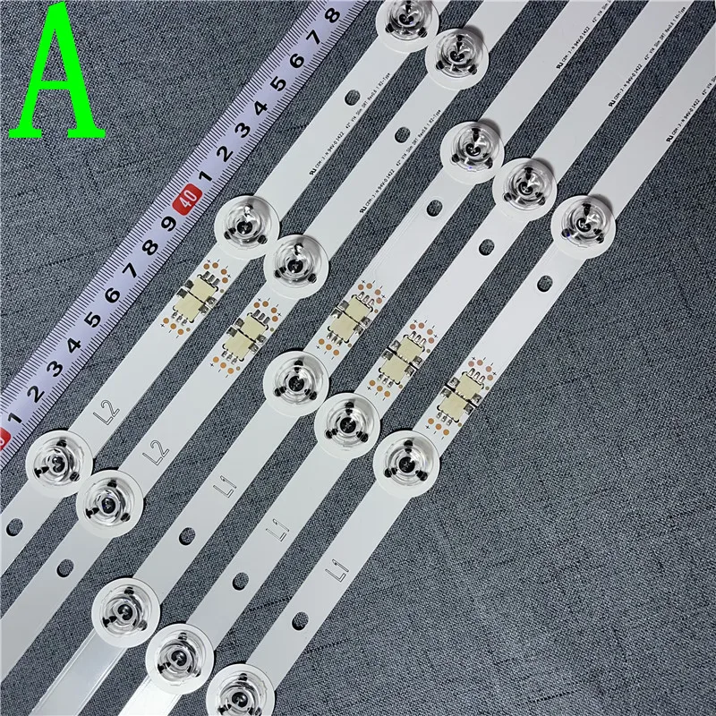 TV Backlight Strip LEDS For  6916L-1683B 6916L-1685B 6916L-1682A  42LB671V 42LB720V 42LB730V 42LB690V 5+4LED 812MM 3V 100%NEW