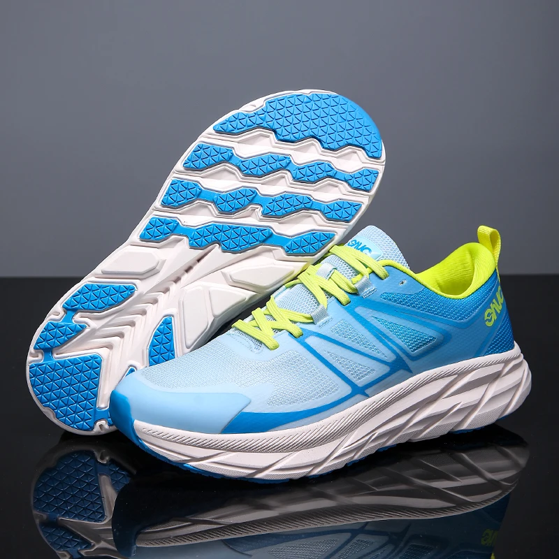 

Sky Blue Men Runner Running Sport Shoes Comfortable Youth Fashion Athletic Fitness Training Sneakers Spring Youth Run Trainers