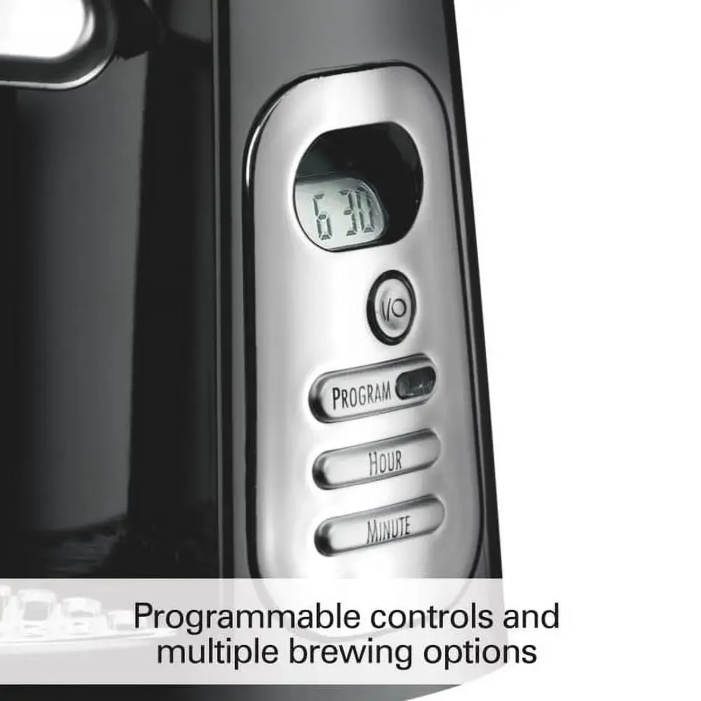 コーヒーメーカーディスペンシングブリューステーション、内部タンクブラック、一度に1カッププログラム可能、最大10カップまで簡単、47380