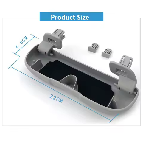 Car Glasses Case Roof Handle Storage Box Clip Glasses Holder For Benz Smart Fortwo 453 2015-2021 Accessories