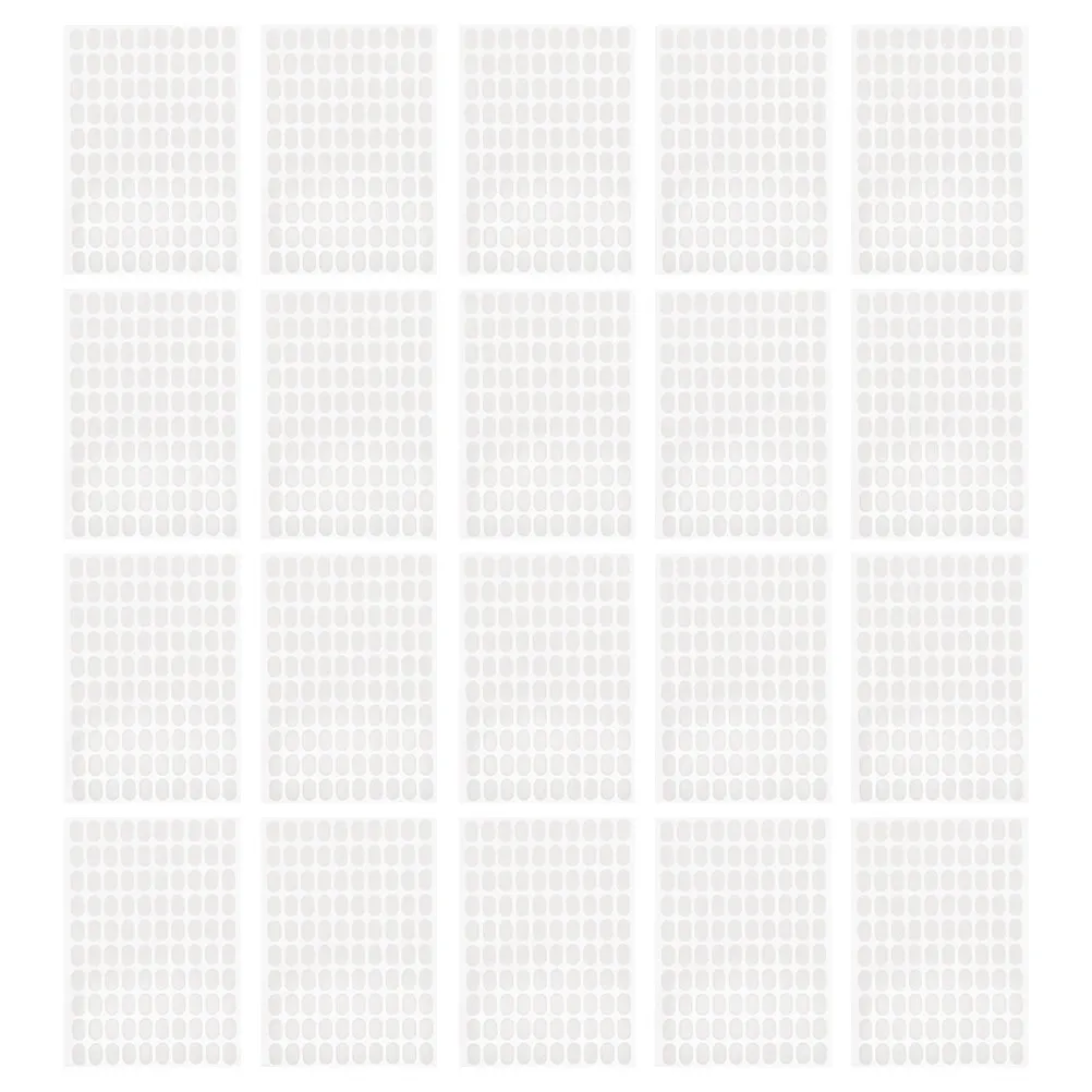 20Sheets Double Sided Nail Adhesive Tabs Sticky Tabs for Nails Press on Nail Glue Extra Strong Breathable Waterproof