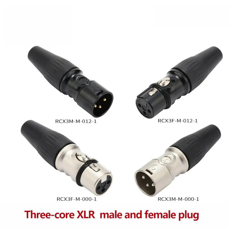 REAN YONGSHENG NEUTRIK XLR Male/Female Plug Microphone Line Audio Balance XLR YS176 YS177 YS136N YS186 YS187 Fever HIFI