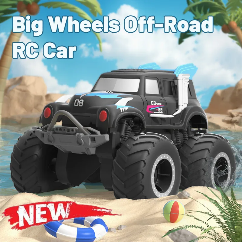 Amphibious Remote Control Car 2.4 GHz Waterproof  Monster Truck Stunt Car  All Terrain Climbing Remote-Controlled Vehicle Toys