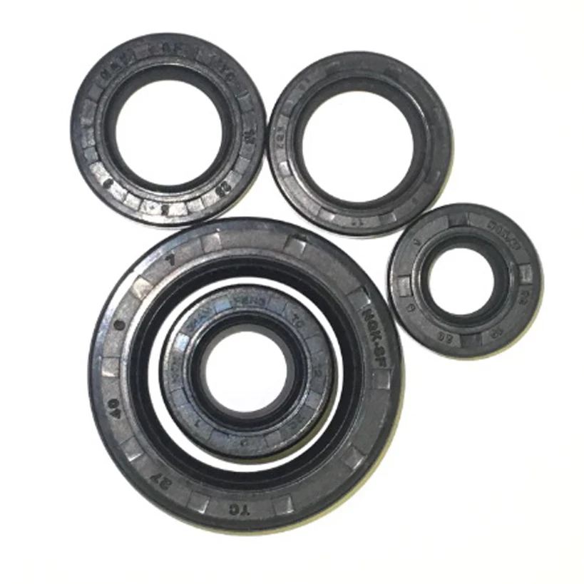 

Motorcycle Oil Seals Kit for Honda Yamaha Suzuki Qjmotor Jialing Lifan Dayun for CG125 CBT125 JH70 GY6125 WH100T Engine Seals