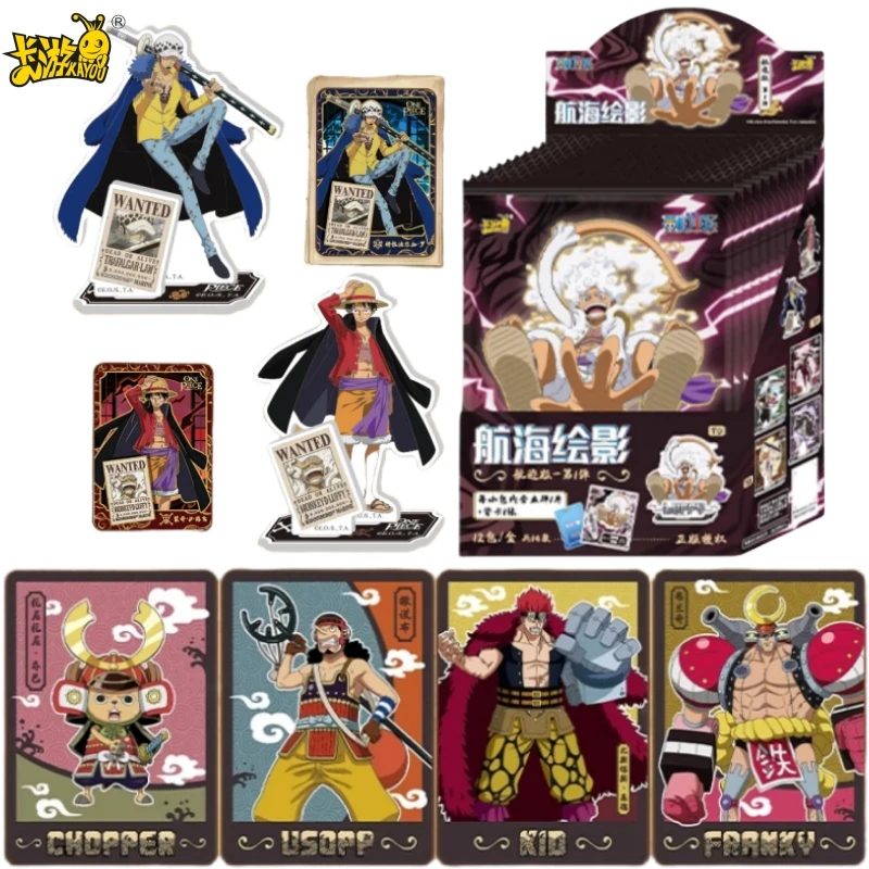 

KAYOU Original Box ONE PIECE Card Sea Shadow Track Version Series Genuine of The Game Collection Card Cartoon Toy Around Gift