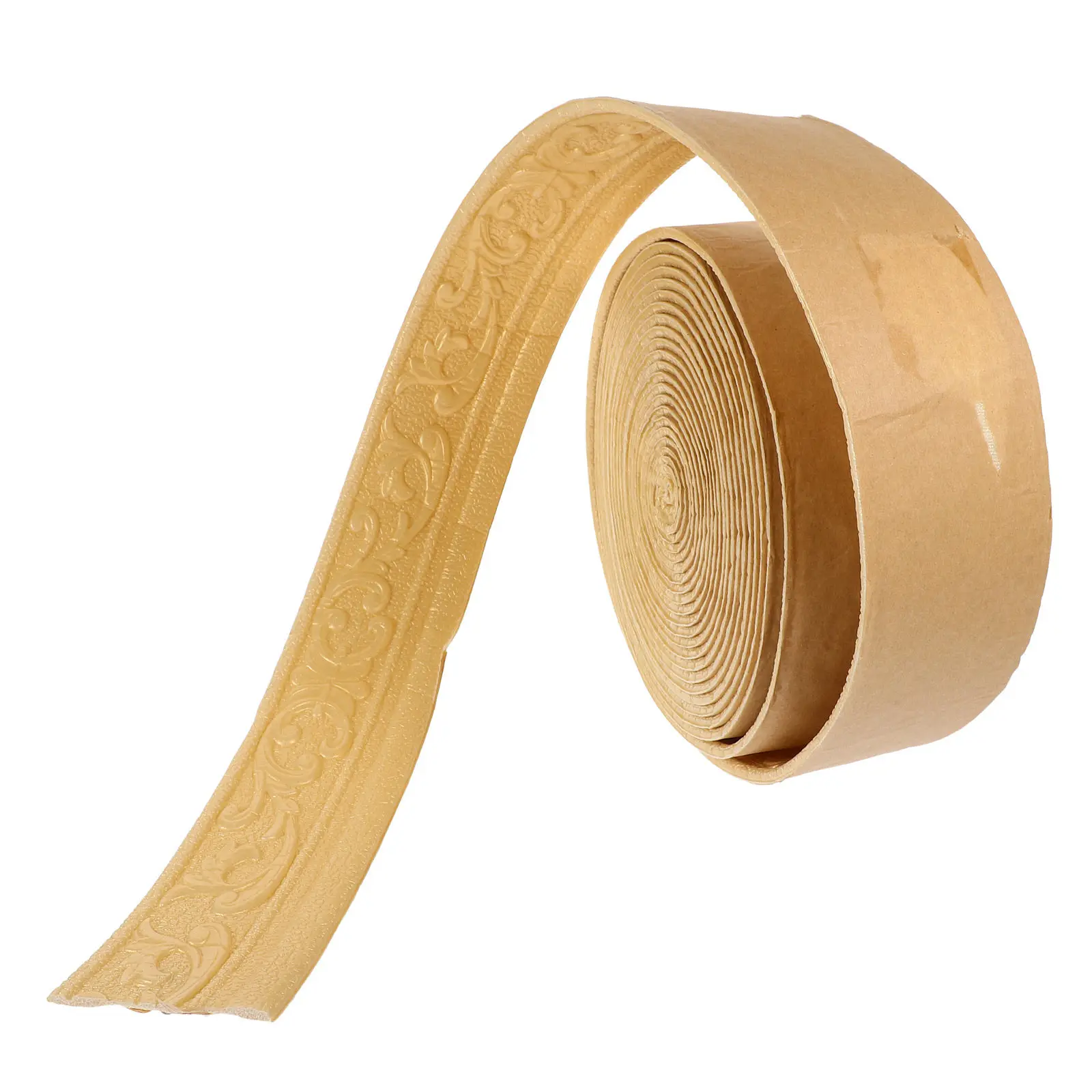 10 Meter Waistline Foam Border Strip Molding Trim Self-Adhesive Wall Borders Peel Stick 3D Foam Wall Corner Trim Flexible