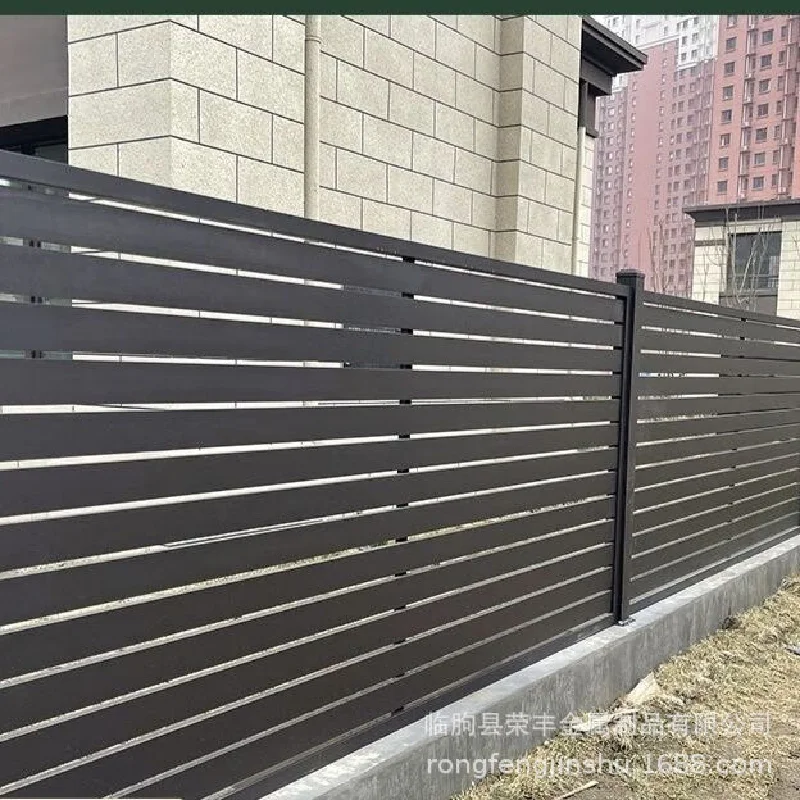 Aluminum fence manufacturers processing Chinese aluminum alloy fence villa residential courtyard wall fence isolation fence