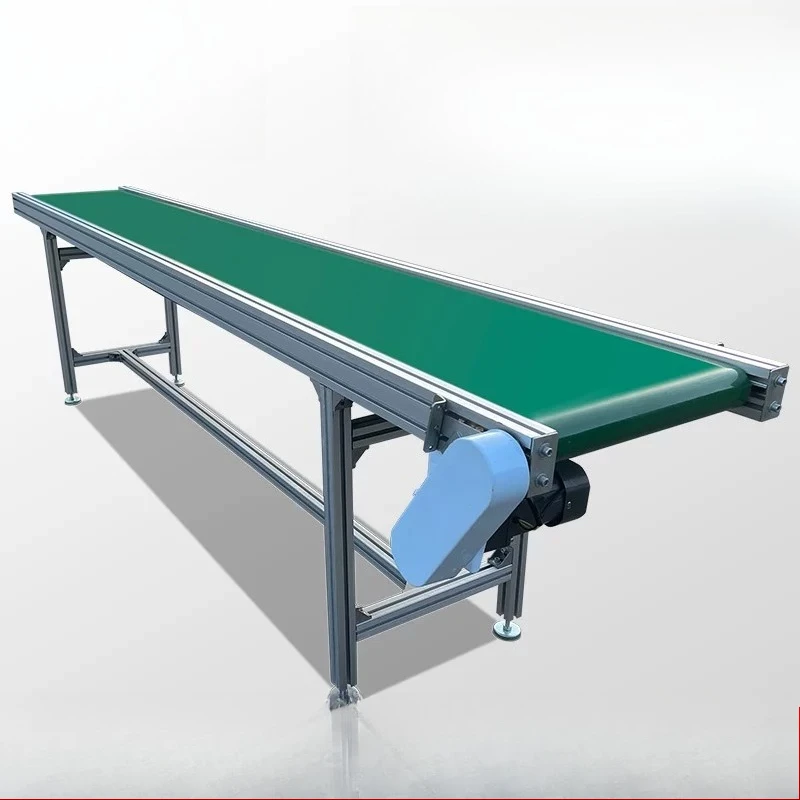Aluminum profile assembly line  Express logistics belt Injection molding machine Food grade climbing and turning conveyor belt