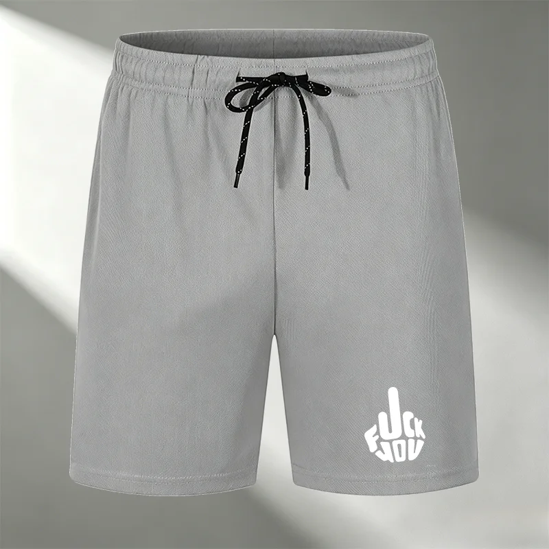 

2026 Summer Men's Hot Selling Mesh Sports Shorts Fashionable Comfortable Lightweight Breathable Quick Drying Fabric Shorts