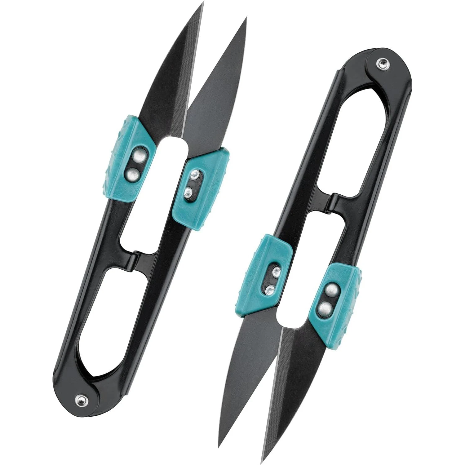 2 Pack Professional Sewing Scissors with Anti-slip Buckle Small Snips Scissors for Sewing Quilting Supplies Stitch DIY Supplies
