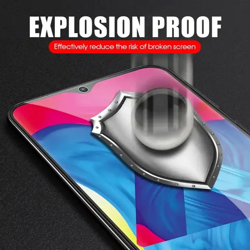 1-5 Piezas Película de Hidrogel Protectora de Pantalla para Samsung S23 S20 S21 S22 Plus Ultra Note 20 9 10 Plus A52S A30 A53 A51 A50 A21S 3