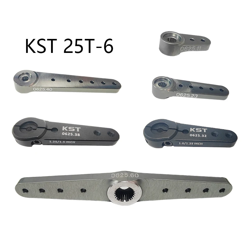 KST 25T-6 سلسلة ذراع مؤازرة معدنية ذراع هزاز مؤازر CNC
