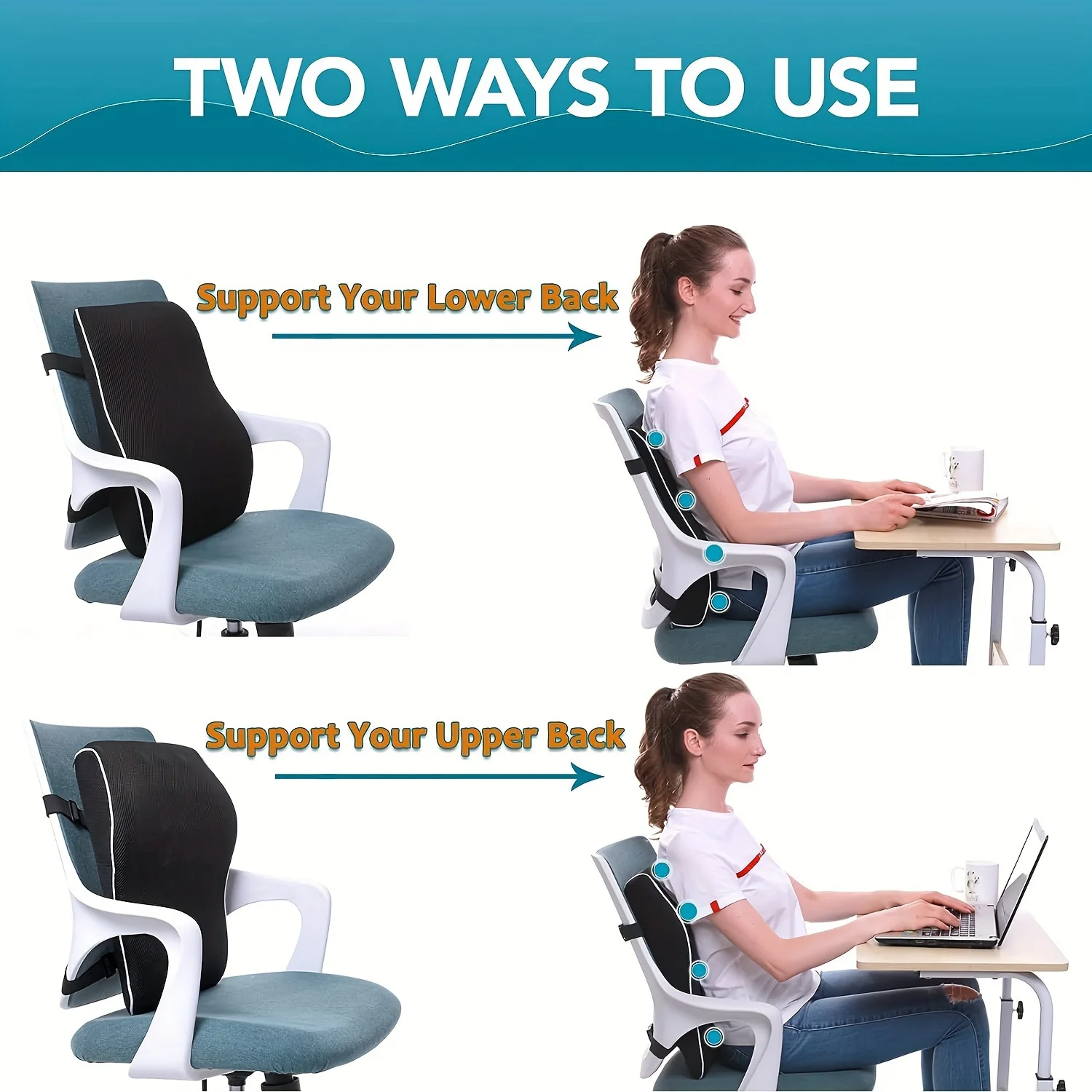 Thumbnail 2 - #5 Best Back & Lumbar Support Cushions to Buy In 2026