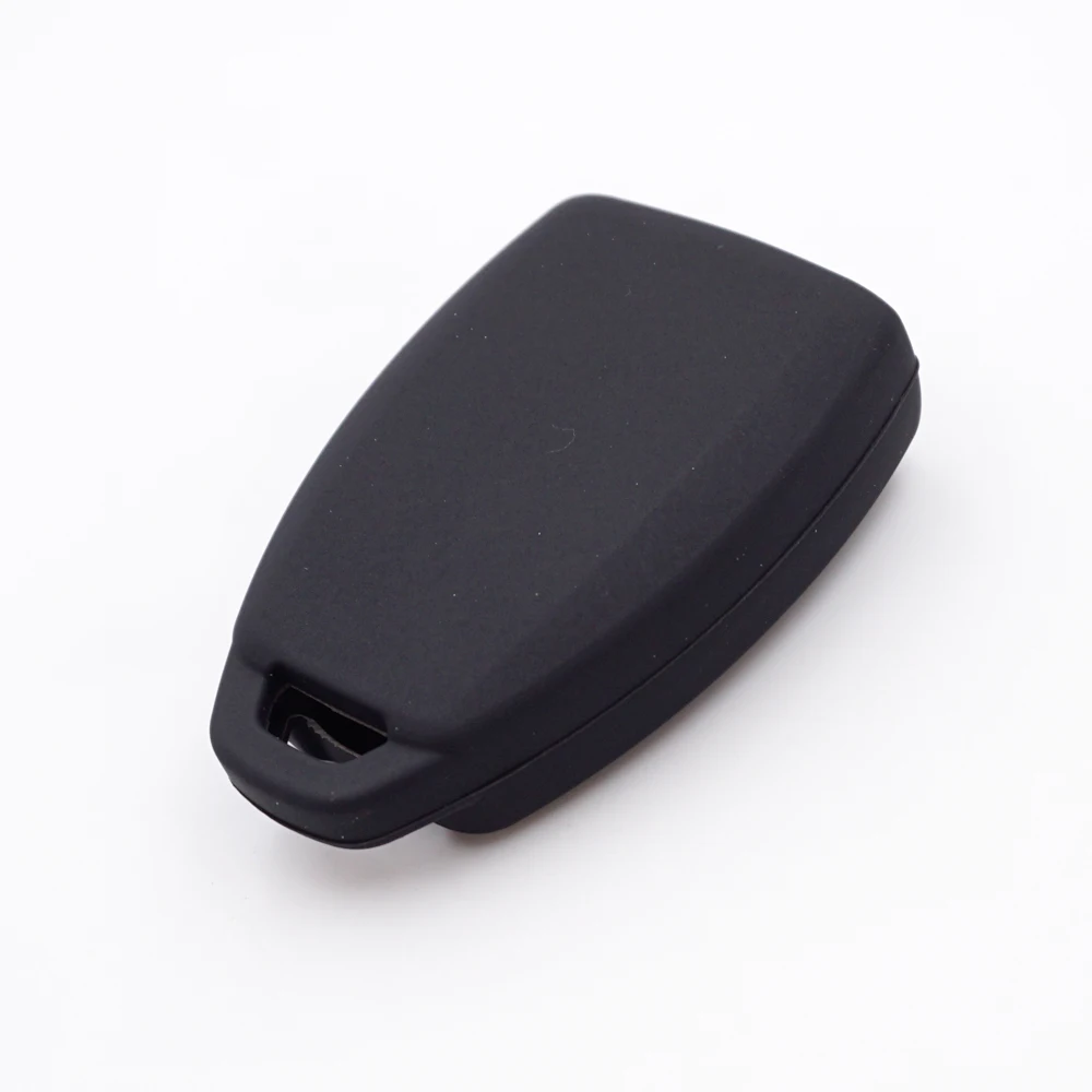 Xinyuexin Rubber Key Protector for Volvo C30 C70 S40 V50 2004-2007 Silicone Remote Key Case Fob Shell Cover Skin Jacket Sleeve