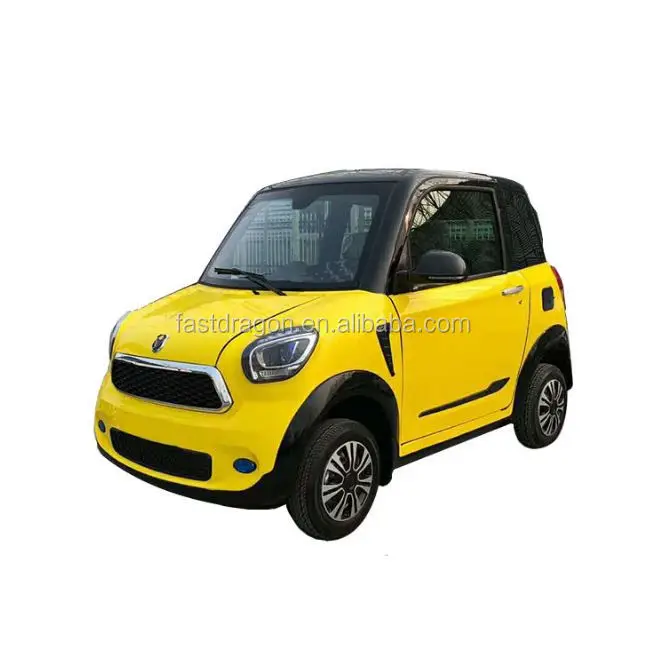 Two door four seater adult  wheel electric sedan enclosed  car