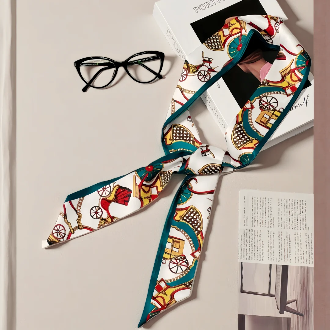 جديد فاخر العلامة التجارية مصمم الأوشحة للنساء موضة جديدة الأوشحة الحريرية رئيس الرقبة التفاف أفكار هدايا الزفاف أفضل بائع