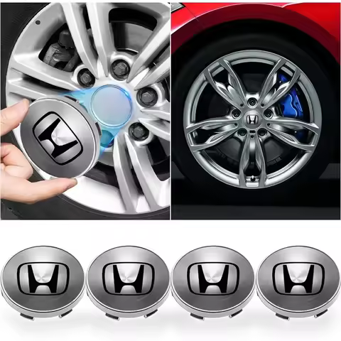 56/60mm Protector Cover Car Wheel Center Hub Caps for Honda CBR300RR CBR600RR CBR1000RR VFR800 1200 VTX1300 Car Accessories