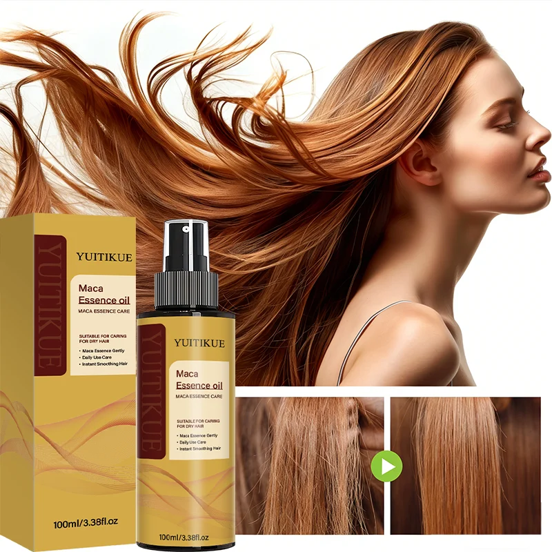 Moisturizing Hair Smoothing Mist Quick Absorb Non Greasy Formula Tame Flyaways For Heat Damaged Dry Hair Daily Styling Care