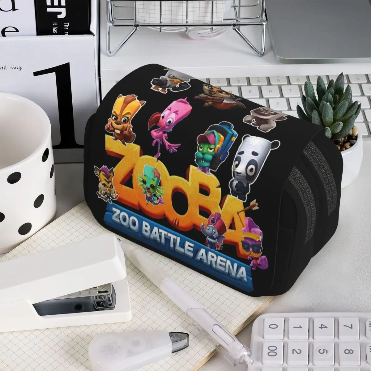 Great Model Zooba Battle Arena Gift Music Fans Pencil Case Gifts Pen Box Pencil Bag Stationery Supplies Pen Holder Bag