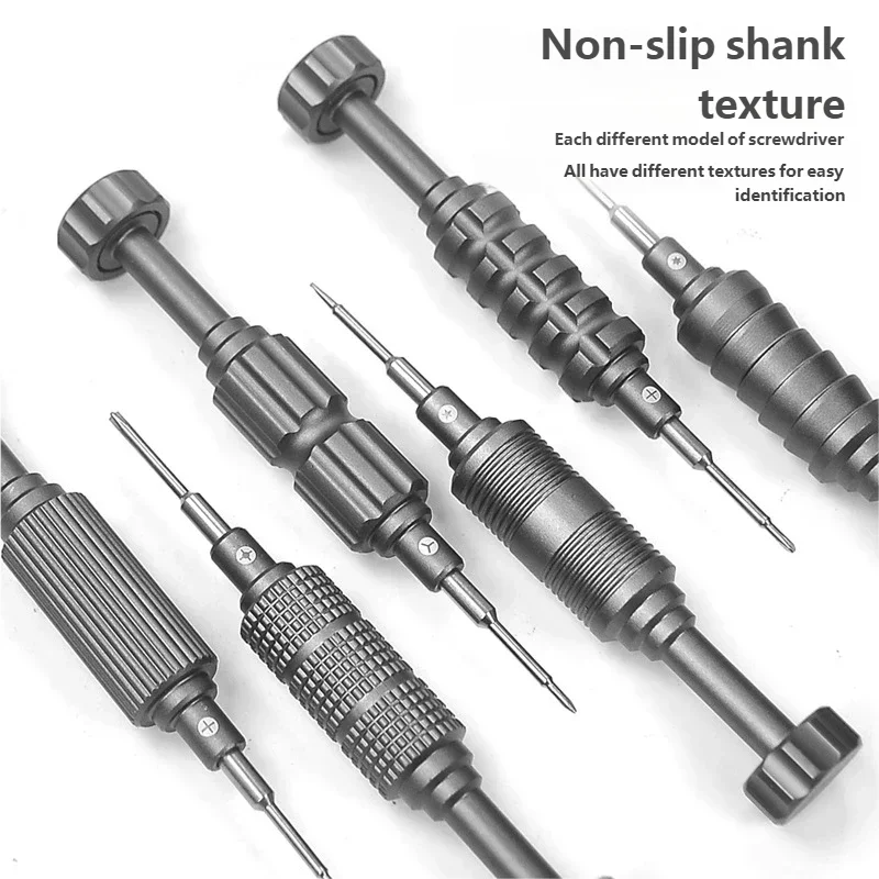 TE-674 High Hardness Screwdriver Kit Disassembly Tool Pentagonal Mobile Phone Tablet Watch Repair Opening Tool