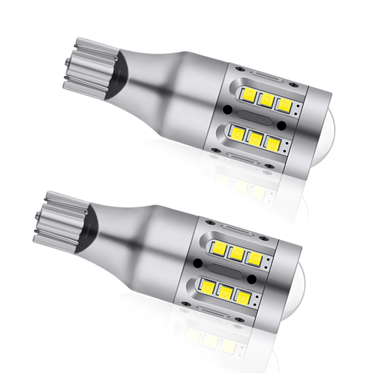 

1pcs W16W T15 LED Bulbs Super Bright Canbus Car Light 24SMD No Error For Tail Signal Lamp Backup Reserve Lights White