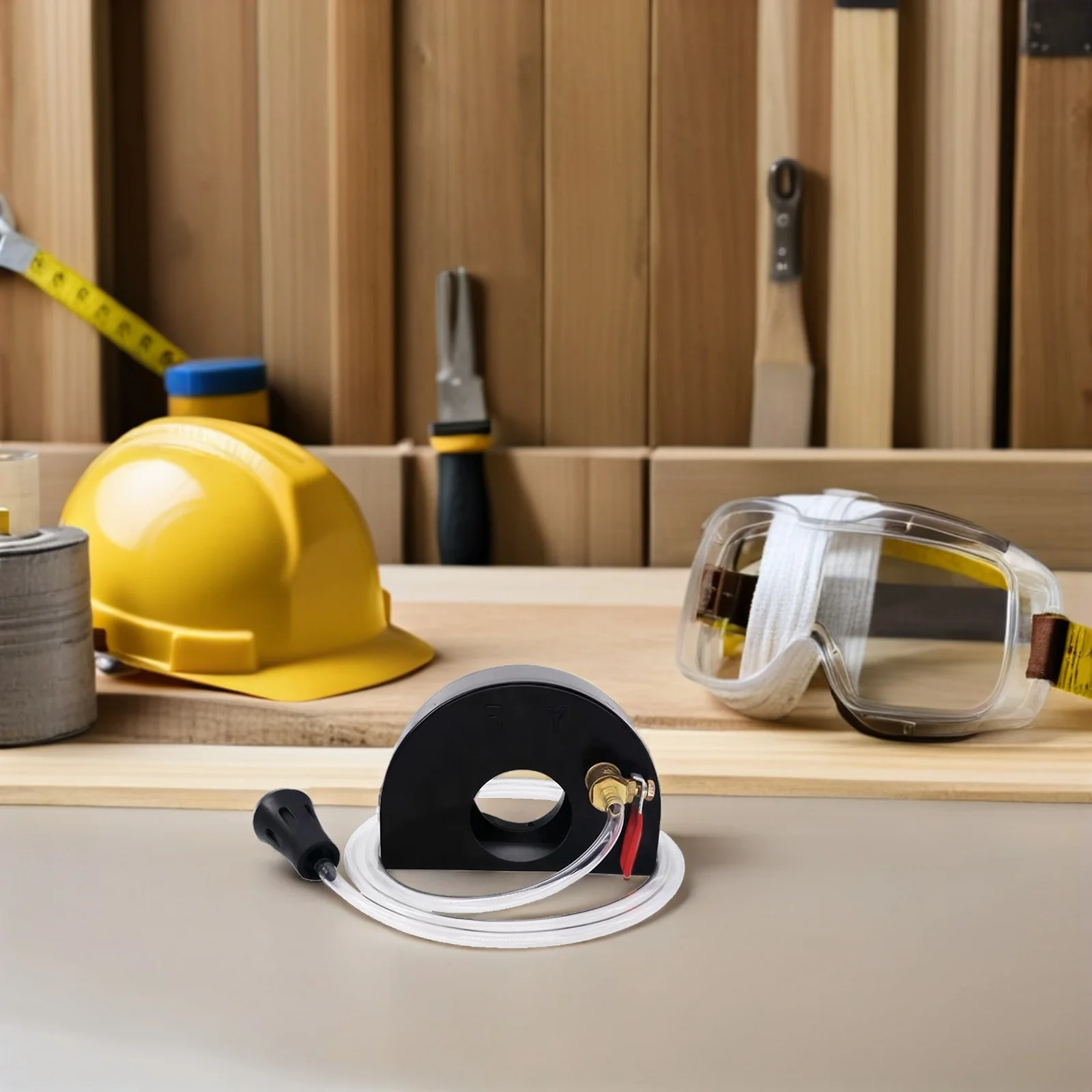 

Угловая шлифовальная машина, пылезащитный кожух, защита от прорези воды, 90-градусная регулируемая розетка, легкая защитная крышка для резки дерева, МДФ