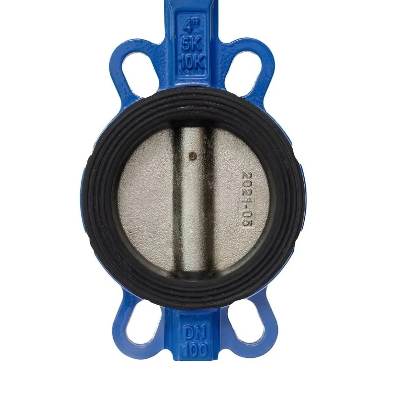 Engineered Handle Driven Cast Iron Butterfly Valve for Manual Irrigation Price Competitive Chinese Supplier