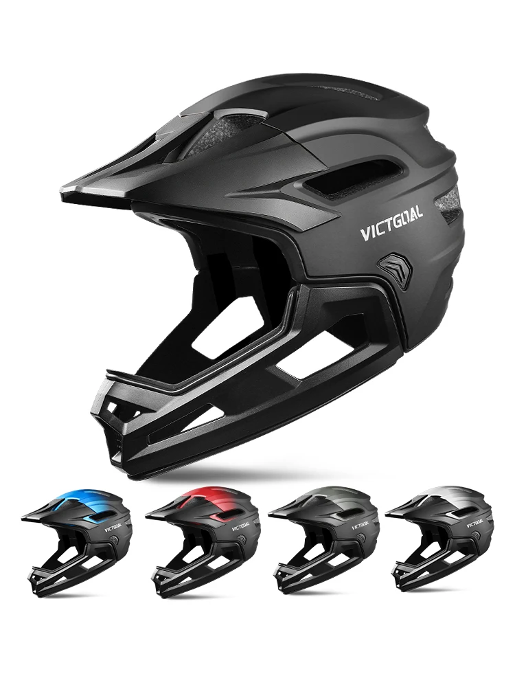 AliExpress Victgoal VICTGOAL Adult Detachable MTB Bicycle Full Face Helmet for Men Motorcycle Head Protection Mountain Bike Off-road MBX BMX Safety