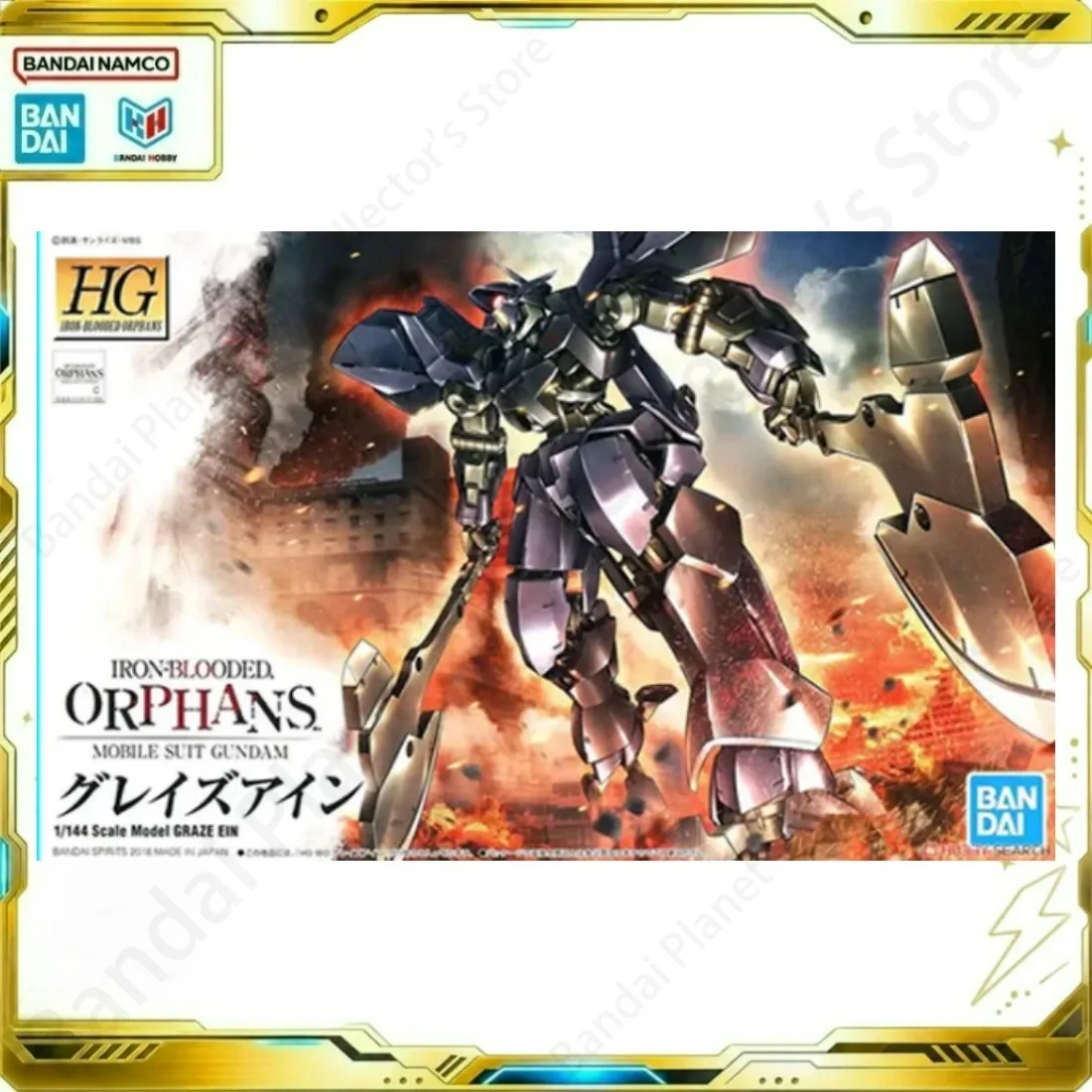 Bandai Action Original Gundam Model Anime HG 1/144 IRON-BLOODED ORPHANS Figure Building Collectibles Model Kit Gift For Fans